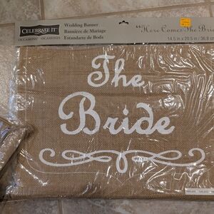 Celebrate It Wedding Banner - The Bride